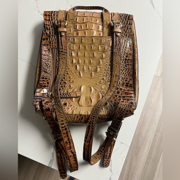 Authentic Brahmin Backpack Purse - Picture 8 of 12
